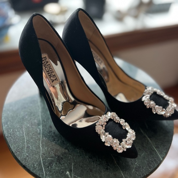 Badgley Mischka Cher Black - Picture 10 of 11